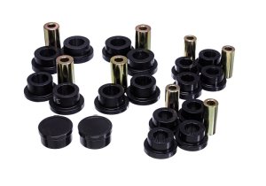 Mazda Miata Control Arm Bushing Set - Front - Energy Suspension - Performance Polyurethane - Black - 2016